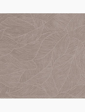 Cortina opaca feuilles beige 140x260cm
