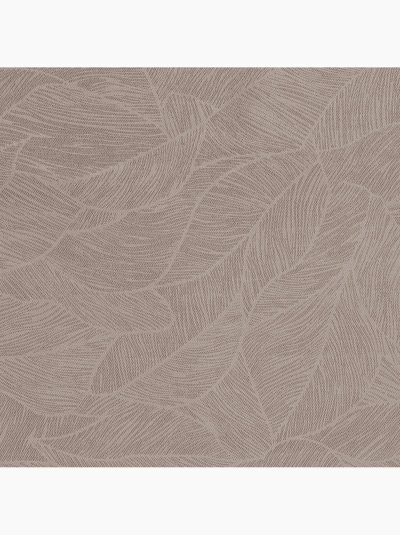 Cortina opaca feuilles beige 140x260cm Verdín - Kiabi