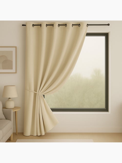 Cortina opaca ignífuga M1 - Kiabi