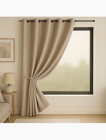 Cortina opaca ignífuga M1