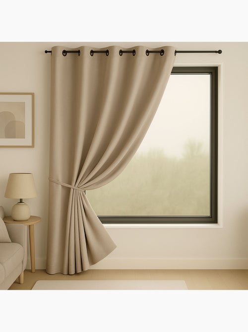 Cortina opaca ignífuga M1 - Kiabi