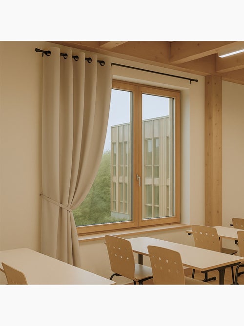 Cortina opaca ignífuga M1 - Kiabi