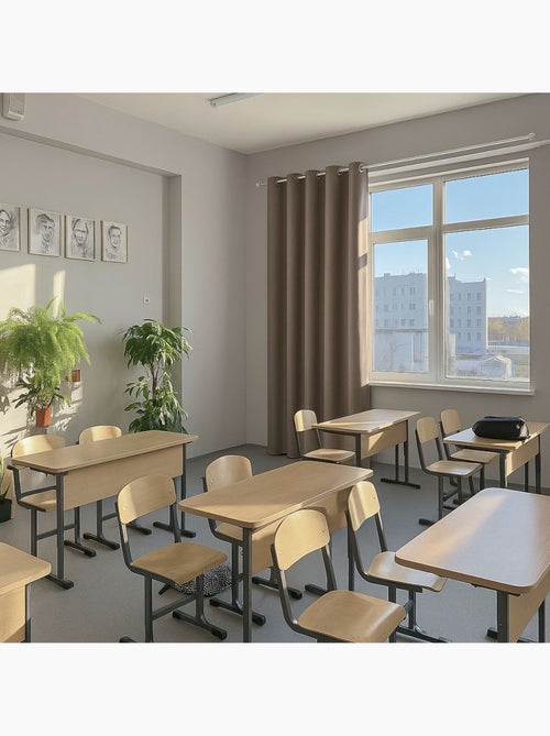 Cortina opaca ignífuga M1 - Kiabi