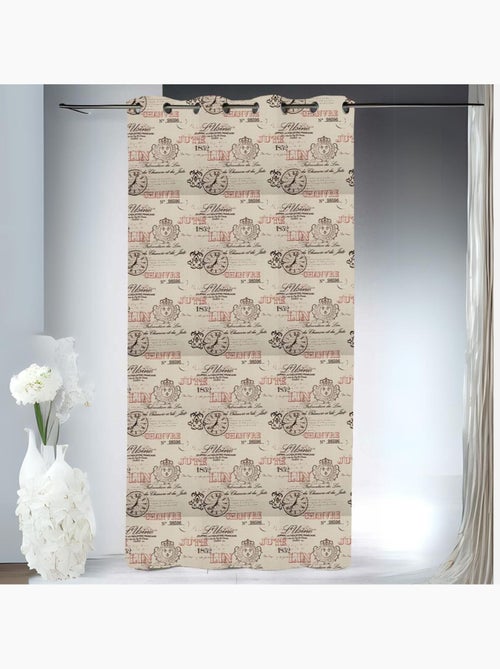 Cortina opaca impresión “fábrica” - Kiabi