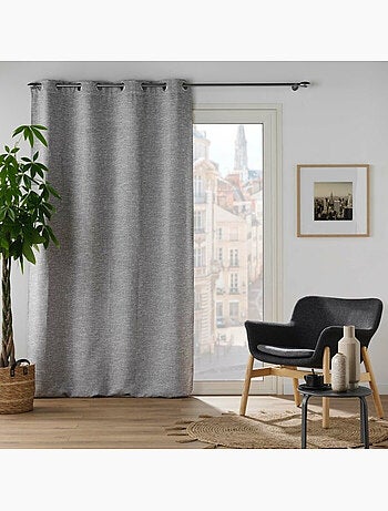 Cortina opaca jacquard dusky