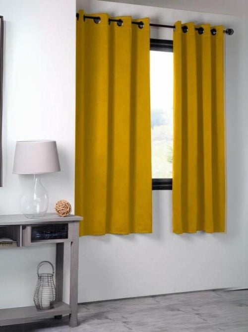 Cortina opaca lisa 210gr/m2 - Kiabi