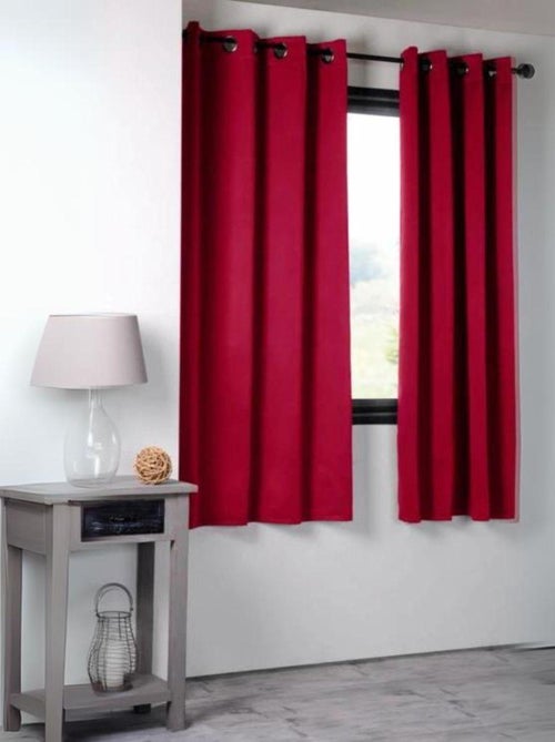 Cortina opaca lisa 210gr/m2 - Kiabi