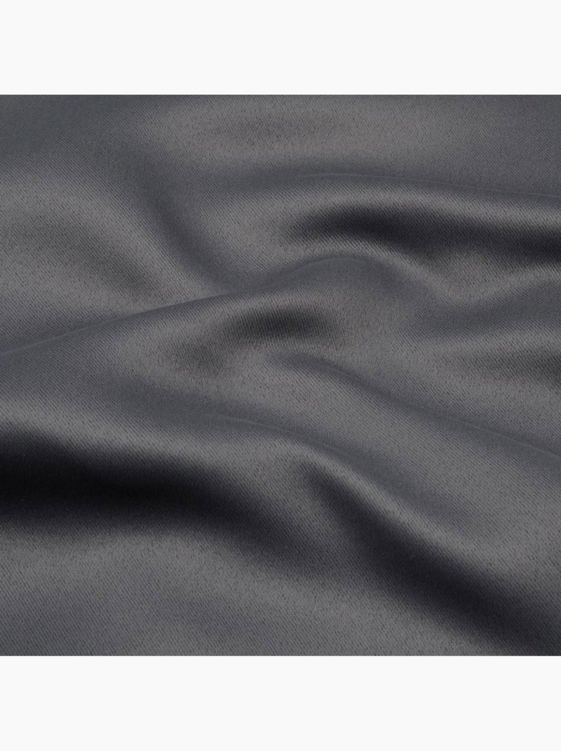 Cortina opaca lisa 210gr/m2 Gris antracita - Kiabi
