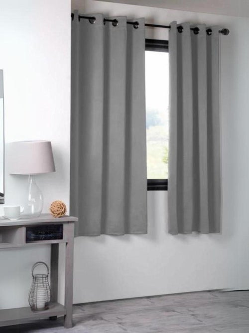 Cortina opaca lisa 210gr/m2 - Kiabi