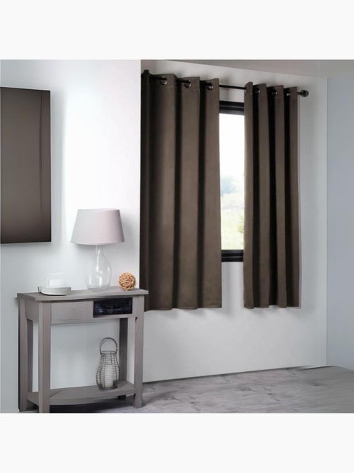 Cortina opaca lisa 210gr/m2 - Kiabi