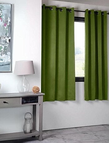 Cortina opaca lisa 210gr/m2