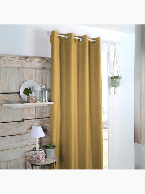 Cortina opaca lisa - Kiabi