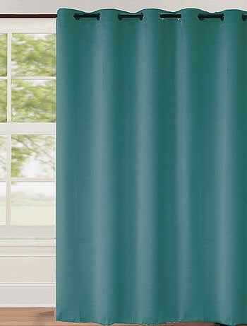 Cortina opaca lisa ancho grande