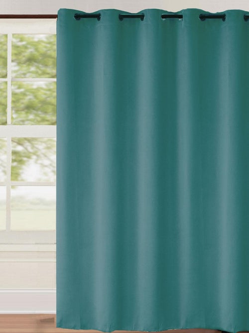 Cortina opaca lisa de gran anchura - Kiabi