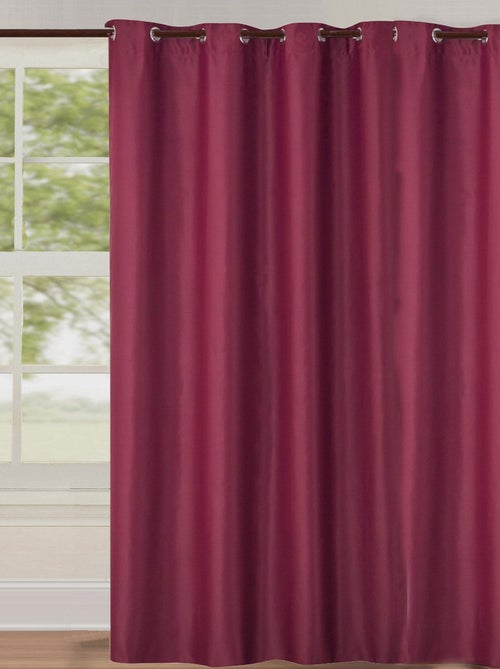 Cortina opaca lisa de gran anchura - Kiabi