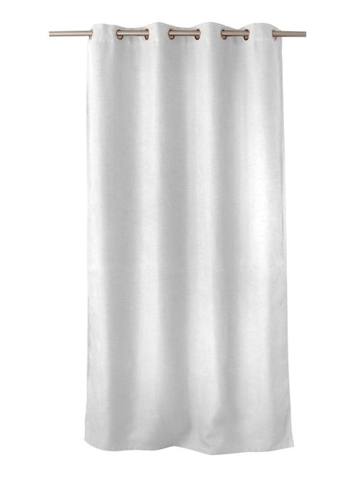 Cortina opaca lisa y roscada - Kiabi