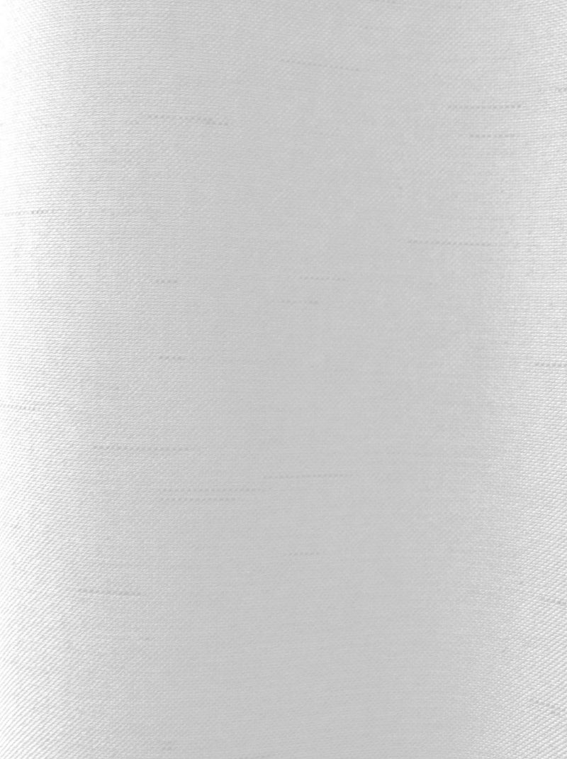 Cortina opaca lisa y roscada Blanco - Kiabi
