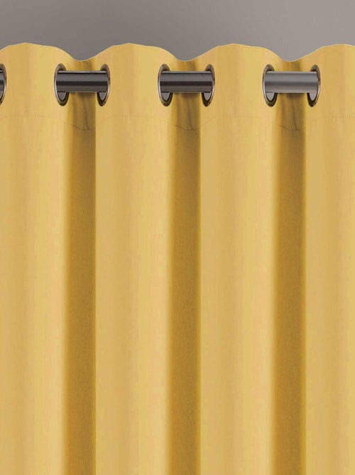 Cortina opaca para dormitorio y salón - Kiabi