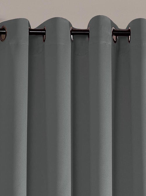 Cortina opaca para dormitorio y salón - Kiabi