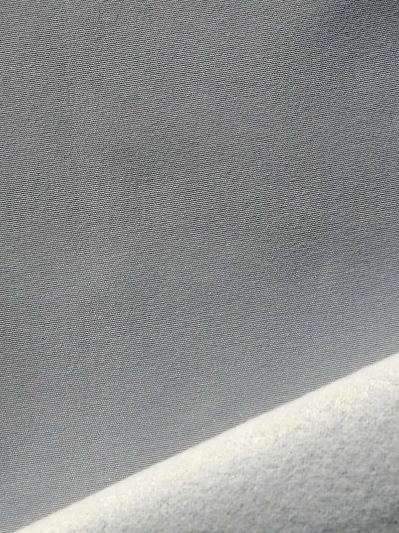 Cortina opaca pequeña 100% forrada de vellón Gris claro - Kiabi