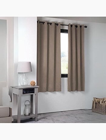 Cortina opaca unida 210gr/m²