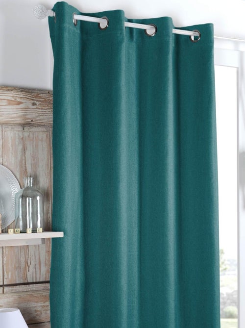 Cortina opaca y aislante con forro de polar - Kiabi