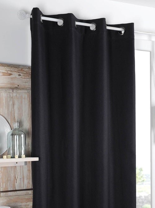 Cortina opaca y aislante con forro de polar - Kiabi