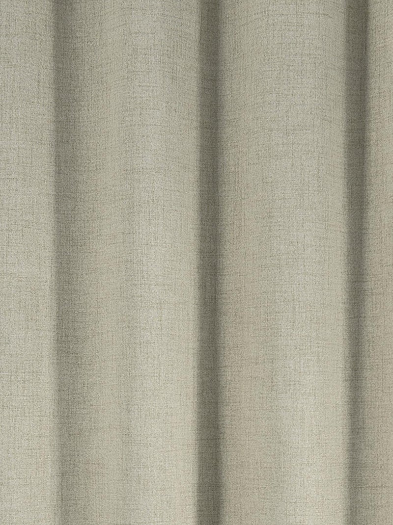 Cortina opaca y térmica Beige - Kiabi