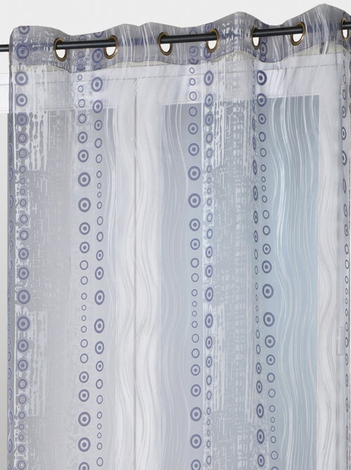 Cortina organza all over motivos fantasía - Kiabi