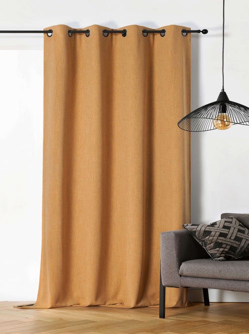 Cortina oscurecedora y aislante con efecto tejido - Kiabi