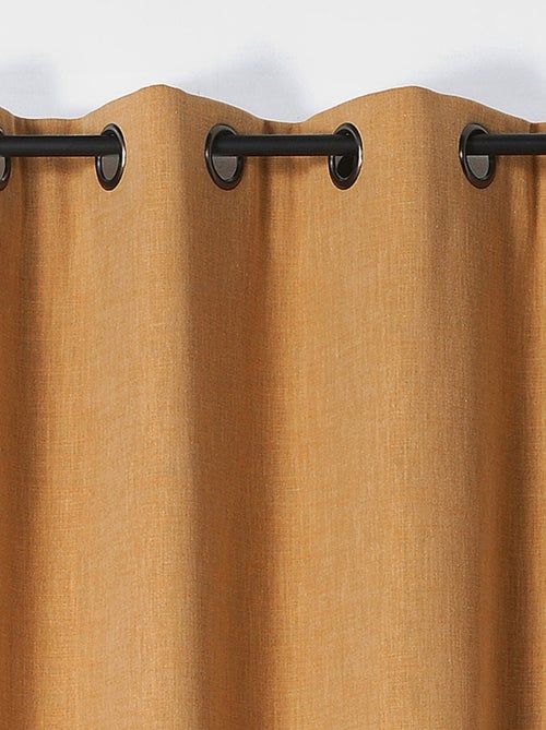 Cortina oscurecedora y aislante con efecto tejido - Kiabi