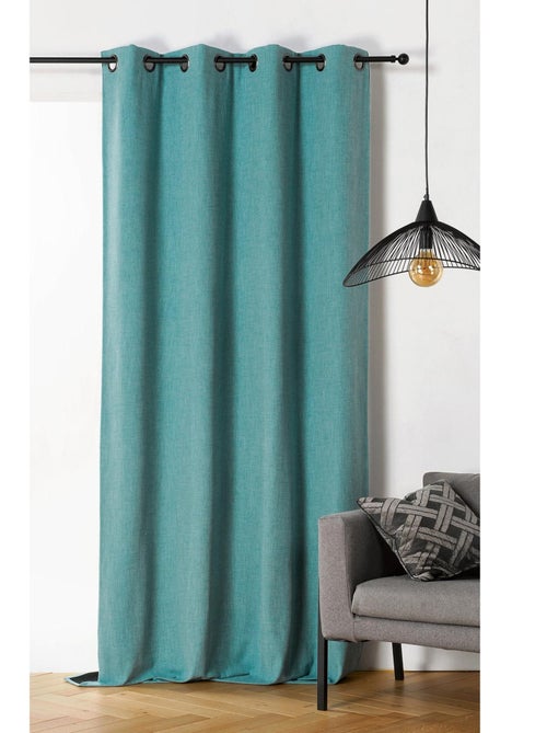 Cortina oscurecedora y aislante con efecto tejido - Kiabi