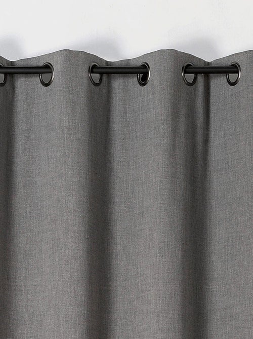 Cortina oscurecedora y aislante con efecto tejido - Kiabi