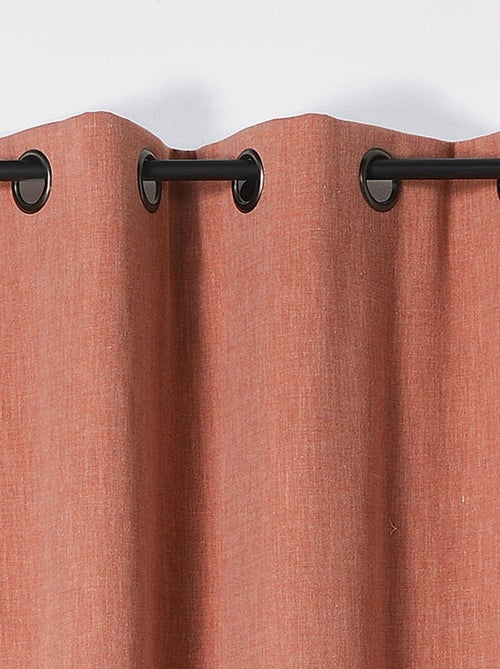 Cortina oscurecedora y aislante con efecto tejido - Kiabi