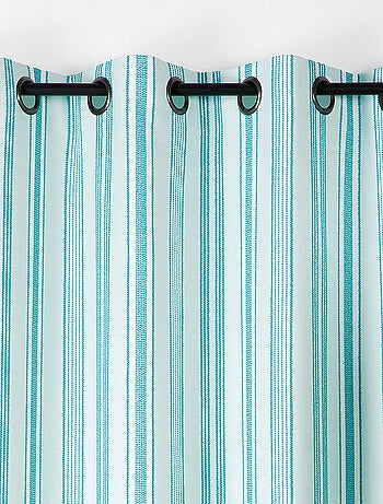 Cortina outdoor a rayas repelente al agua