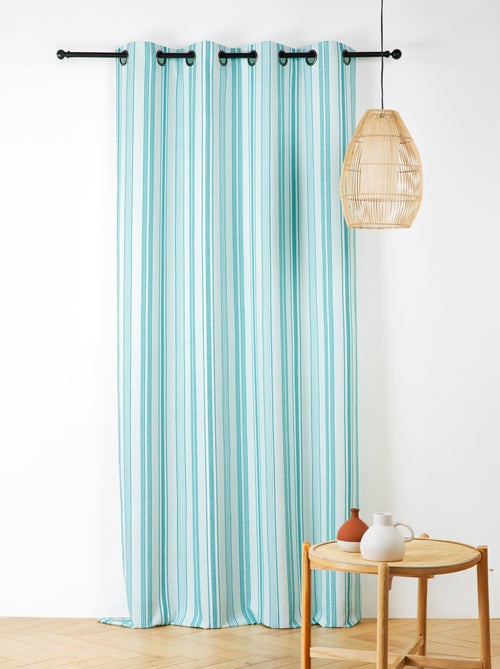 Cortina outdoor a rayas repelente al agua - Kiabi