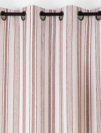 Cortina outdoor a rayas repelente al agua