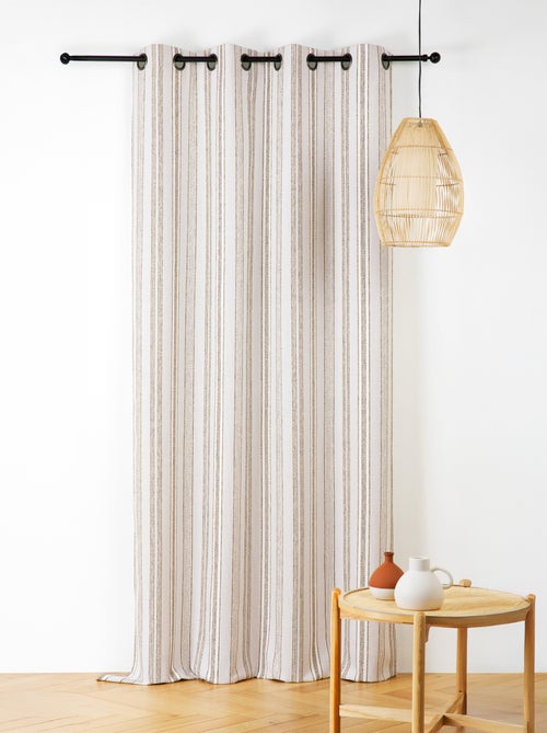 Cortina outdoor a rayas repelente al agua - Kiabi