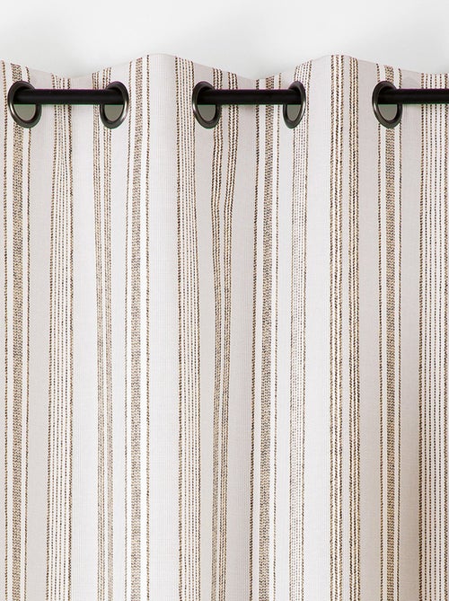 Cortina outdoor a rayas repelente al agua - Kiabi