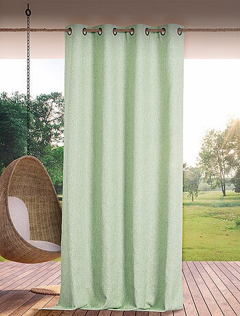 Cortina outdoor jaspeada repelente al agua