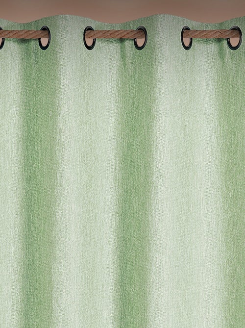 Cortina outdoor jaspeada repelente al agua - Kiabi