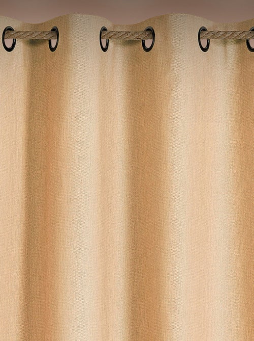 Cortina outdoor jaspeada repelente al agua - Kiabi