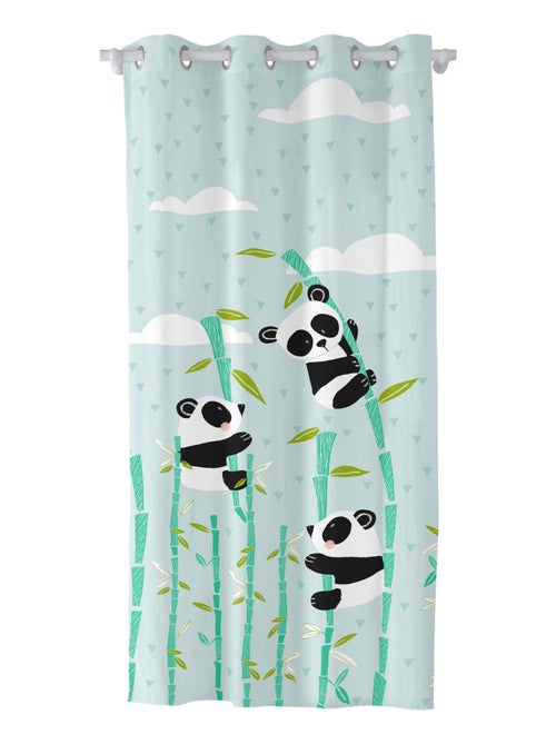 Cortina Panda garden blue "Happyfriday" - Kiabi