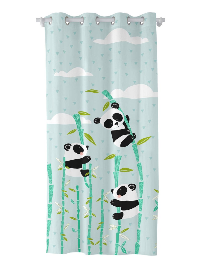 Cortina Panda garden blue "Happyfriday" Azul - Kiabi