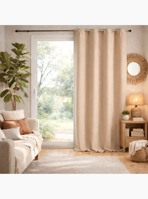 Cortina para muebles 80% blackout - Kiabi