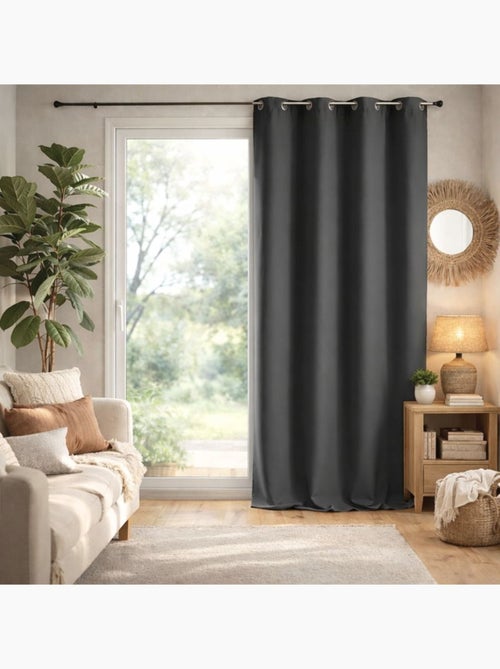 Cortina para muebles 80% blackout - Kiabi