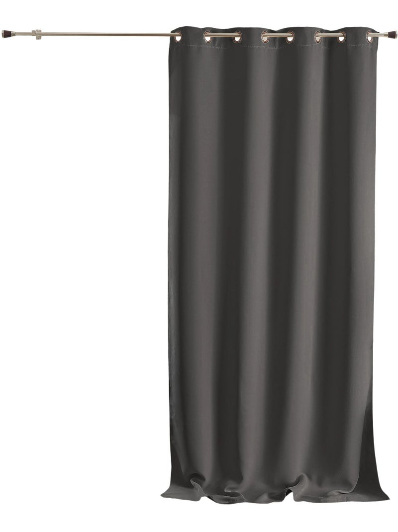 Cortina para muebles 80% blackout Gris antracita - Kiabi