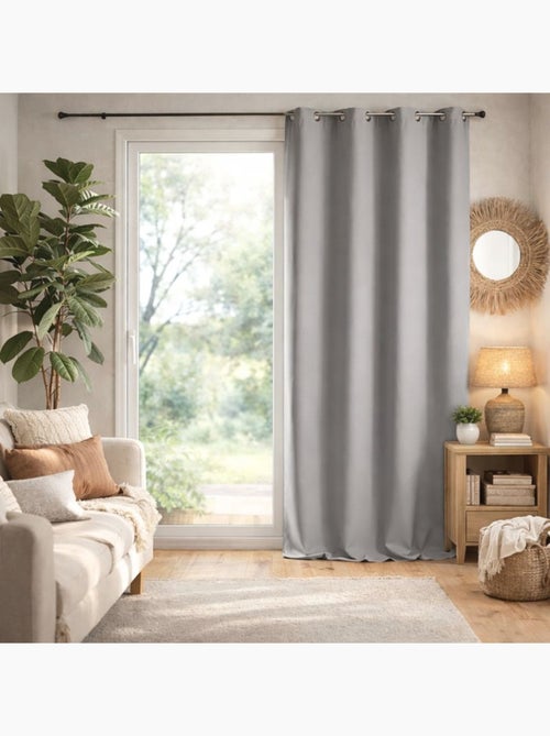Cortina para muebles 80% blackout - Kiabi