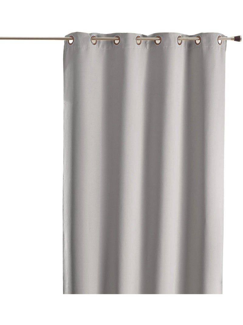 Cortina para muebles 80% blackout Plata - Kiabi