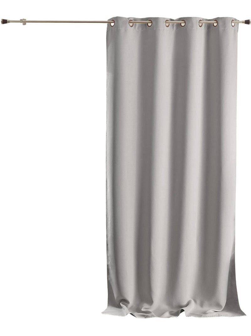 Cortina para muebles 80% blackout Plata - Kiabi